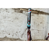 New! Black Arrow Beaded One Eared Bridle spur strap
