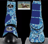 Blue Paisley Boots - Country Scene Saddlery and Pet Supplies
