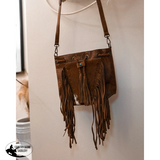 New! Bridie Fringe Bucket Bag / BROWN - Country Scene Saddlery and Pet Supplies