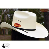 New! Brigalow ‘Cheyenne’ White Straw Hat – Country Scene Saddlery Kids hats
