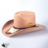 New! Brigalow Dallas Felt Covered Western Hat - Caramel - Country Scene Saddlery and Pet Supplies