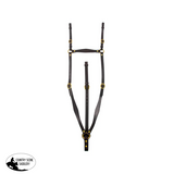 New! Campdraft Breastplate Full / Brown Stock Saddle Pads