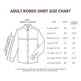 New! CANYON CACTUS SATIN PERFORMANCE RODEO SHIRT - Country Scene Saddlery and Pet Supplies