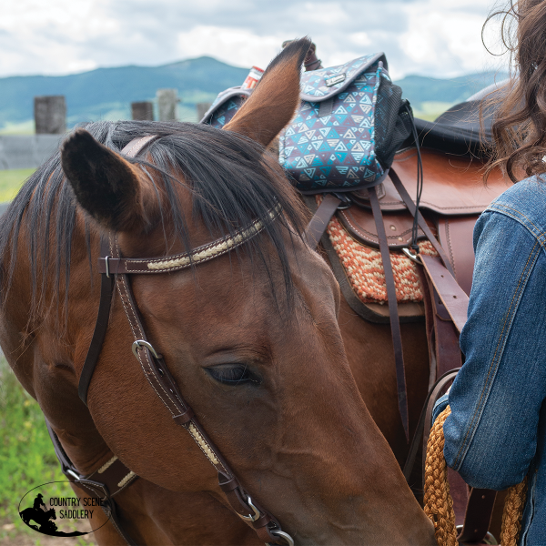 New!Cashel Broadband Headstall With Rawhide Lacingy Bridles & Accessories