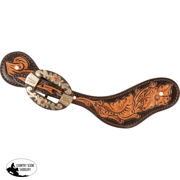 New! Cashel Cowboy Two Tone Spur Straps