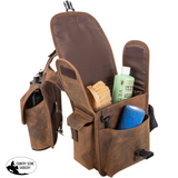 New! Cashel Horn Bag Small Distressed Leather - Country Scene Saddlery and Pet Supplies
