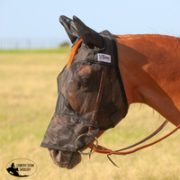 New! Cashel Quiet Ride Fly Mask – Long Nose & Ears Horse Masks