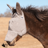 Cashel Quiet Ride Fly Mask Mule Standard With Ears Veils