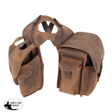 NEW! Cashel Saddle Bag Horn Bag Medium – Distressed Leather - Country Scene Saddlery and Pet Supplies