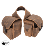 New! Cashel Saddle Bag Rear Bag medium – Distressed Leather - Country Scene Saddlery and Pet Supplies