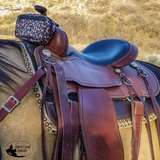 New! Cashel Small Pommel Bag Leopard Print gear bags