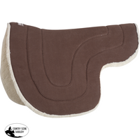 New! Cashel Soft Saddle Pad Brown Western Reins