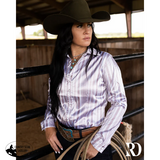 New! CATHERINE SATIN PERFORMANCE RODEO SHIRT Large (Women’s Size;10 12) Western Style