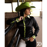 New! CHECKMATE SATIN PERFORMANCE RODEO SHIRT Western Style