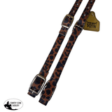 NEW! Cheeta Print Nylon One Ear Headstall - Country Scene Saddlery and Pet Supplies