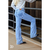 New! Cheyenne Acid Wash Trouser Jeans