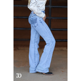 New! Cheyenne Acid Wash Trouser Jeans
