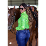 New! CITRUS SPARKLE PERFORMANCE RODEO SHIRT Western Shirts