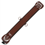 NEW! Classic Equine Feather Flex Straight Cinch- Brown - Country Scene Saddlery and Pet Supplies