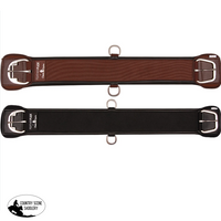 New! Classic Equine Feather Flex Straight Cinch Brown