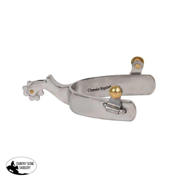 New! Classic Equine Spurs Performance Series Men’s Classic Equine ladies spurs 5/8-inch band 1-inch shank