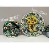 New! Clock - - - Design 1 - Country Scene Saddlery and Pet Supplies