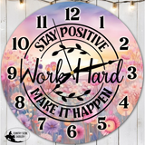 New! Clock - Design 63 - Country Scene Saddlery and Pet Supplies