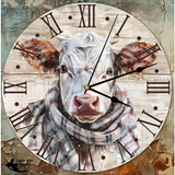 New! Clock - Design 65 - Country Scene Saddlery and Pet Supplies