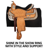 NEW! Cody II Western Silver Show Saddle – PRE ORDER (USA) - Western Saddles → Show Saddles