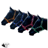New! Coloured Ribbon Halter - Country Scene Saddlery and Pet Supplies
