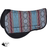 New! CONTOURED TRAIL PAD:Bottom Material: Tacky-Too Diablo Teal - Diablo Teal / Tacky Too - Saddle Pads & Blankets