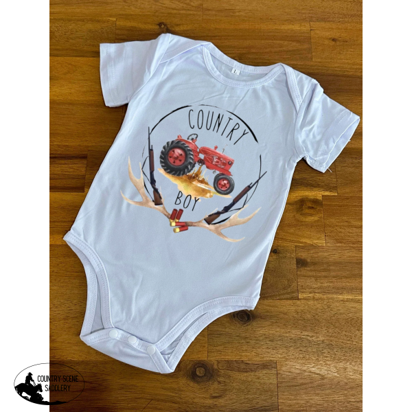 New! Country Onesie - Boy