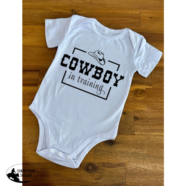 New! Country Onesie - Cowboy In Training