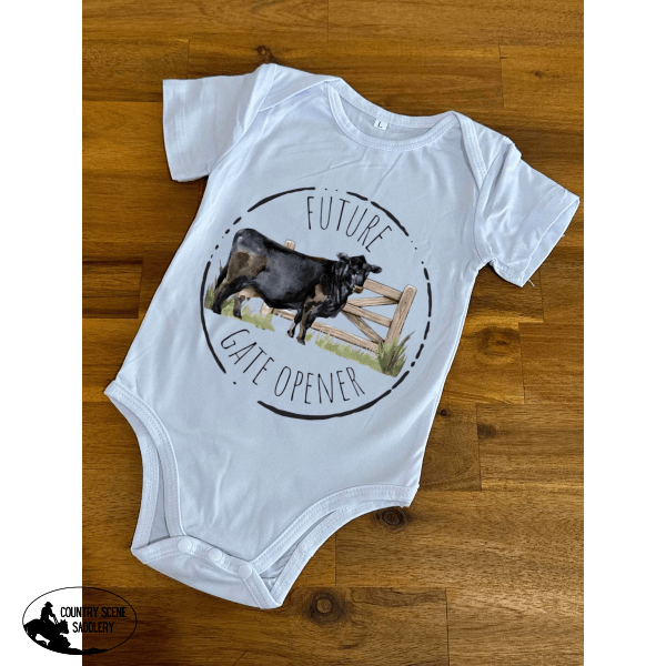 New! Country Onesie - Future Gate Opener