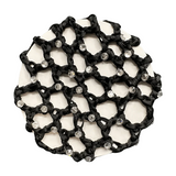 New! Crocheted Hair Bun Net - with Diamantes