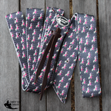 New CSS Pink/Black Unicorn Latigo Set