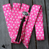 New CSS Pink/White Stars Latigo Set