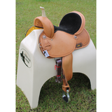 New! CSSB18 Basket Tooled Barrel Saddle - Country Scene Saddlery and Pet Supplies
