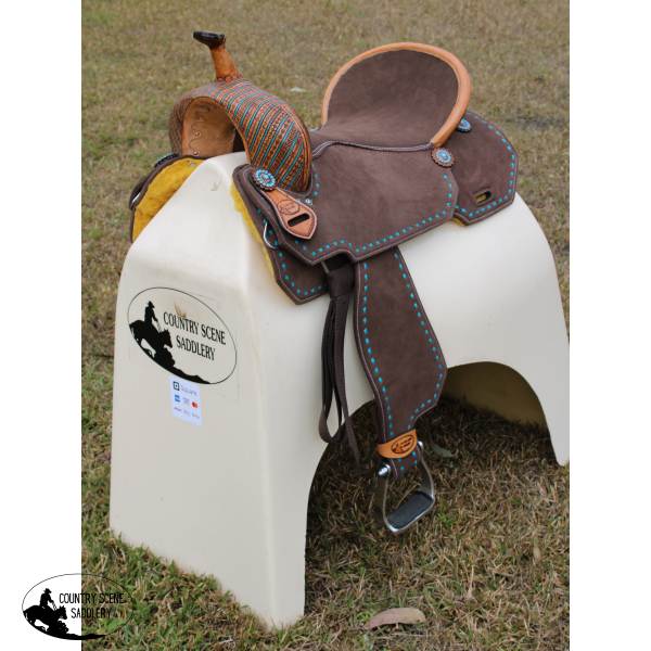 New! CSSLight01- Custom Light Weight Barrel Saddles