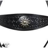 New! Dark Rider Browband Dark Brown Trail Saddle Full QH