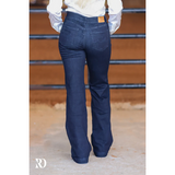 New! Dark Wash Signature Trouser Denim