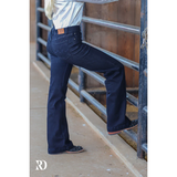 New! Dark Wash Signature Trouser Denim