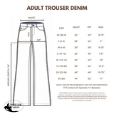 New! DARK WASH SIGNATURE TROUSER DENIM - Country Scene Saddlery and Pet Supplies