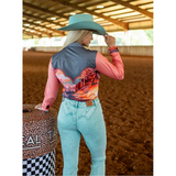 New! DAYDREAM PERFORMANCE RODEO SHIRT X-Small (Women’s Size 00-2) Western Shirts