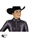 New! Deanna Rail Shirt, Mauve - Country Scene Saddlery and Pet Supplies