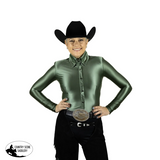 New! Deanna Rail Shirt, Olive - Country Scene Saddlery and Pet Supplies
