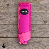 New! DEEP PINK SPLINT BOOTS (PAIR) - MEDIUM / FRONT - Splint Boots