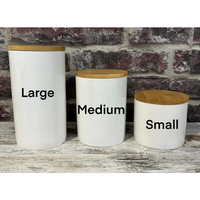 New! Dog Treat Canister - Border Collie Homewares