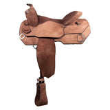 Double S Jackson Roughout Work Saddle - Country Scene Saddlery and Pet Supplies