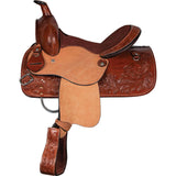 Double S Lil' Buckaroo Youth Saddle. - Country Scene Saddlery and Pet Supplies
